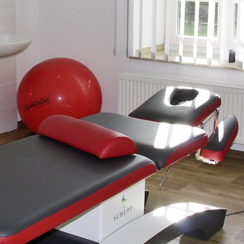 Behandlungsraum der Physiotherapiepraxis Zimmer