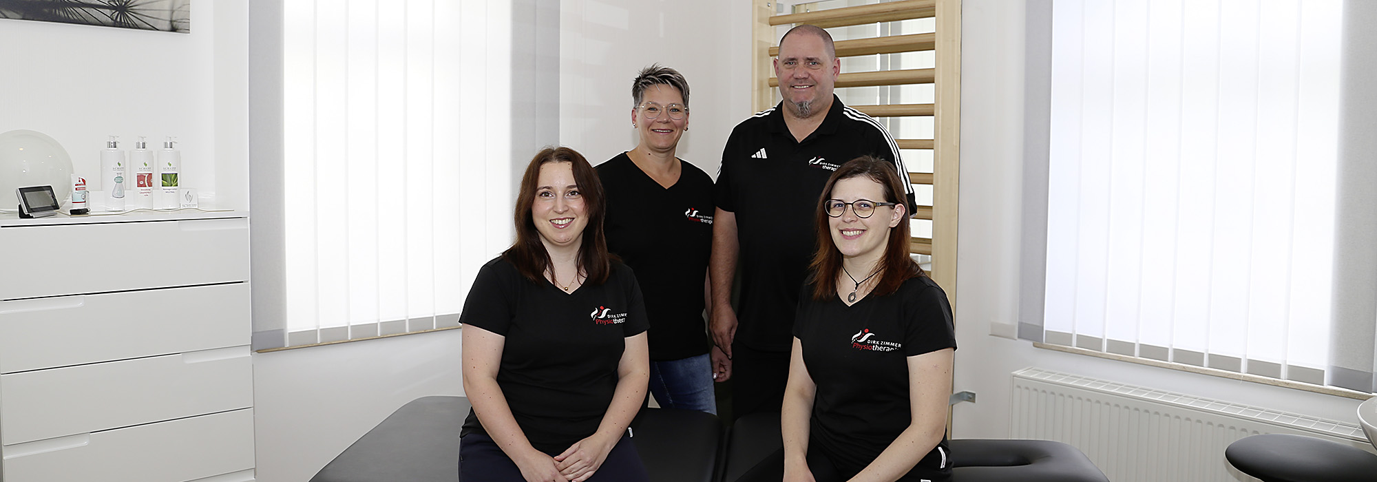 Team der Physiotherapiepraxis Zimmer 