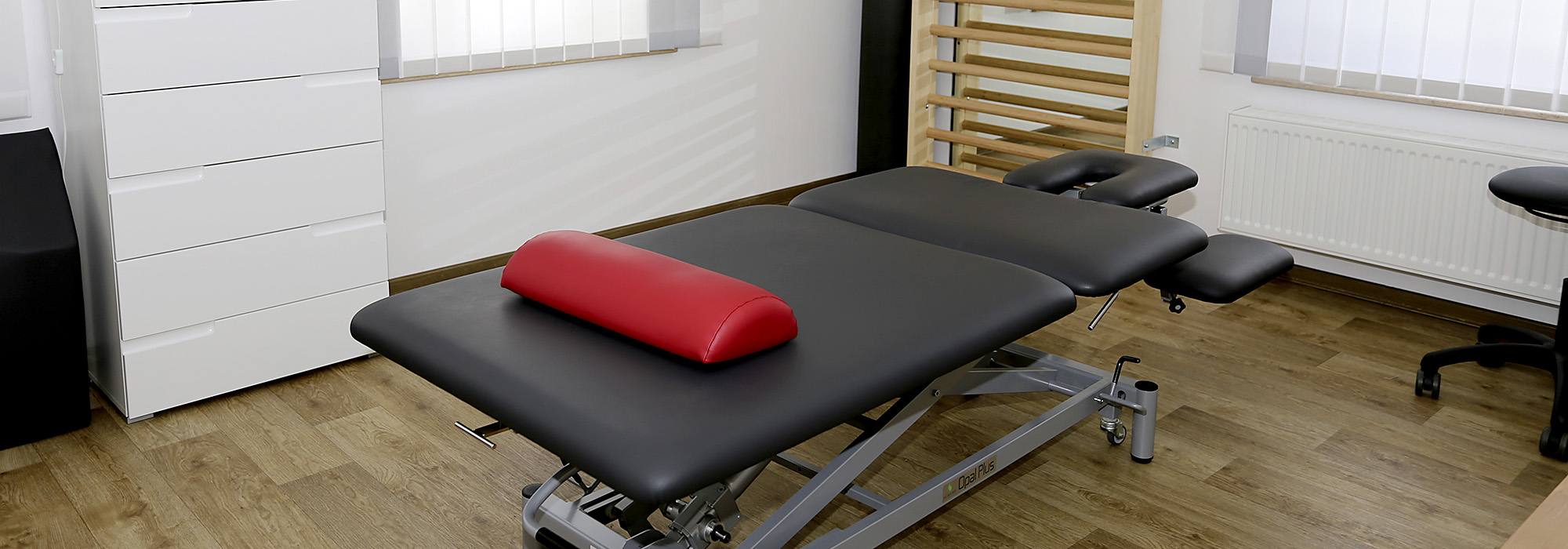 Behandlungsraum der Physiotherapiepraxis Zimmer 